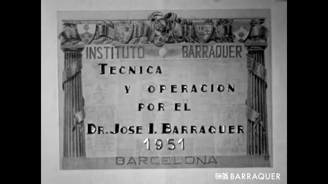 003 Facoéresis e Iridenclesis-Prof. José Ignacio Barraquer-1951 Barcelona