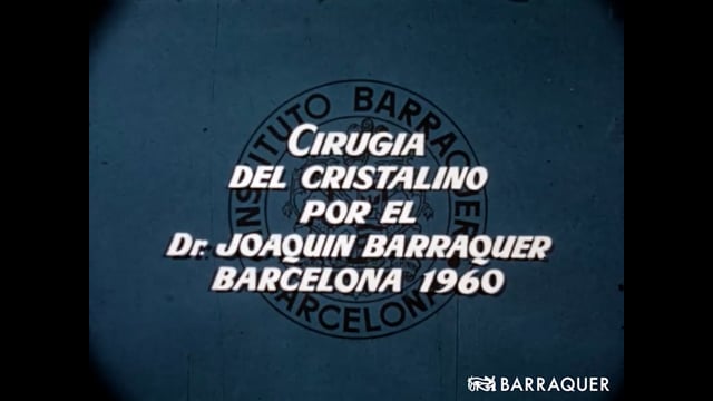 010 Accidentes en la operación de catarata-Joaquín Barraquer-1960