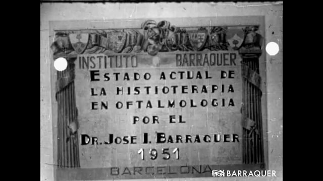 027 Estado actual de la histioterapia en la oftalmología-Prof. José Ignacio Barraquer-1951 Barcelona