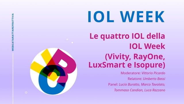 IOL Week: Sessione conclusiva con tavola rotonda