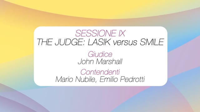 THE JUDGE: LASIK versus SMILE 