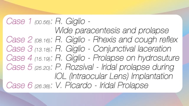 Complications during phaco