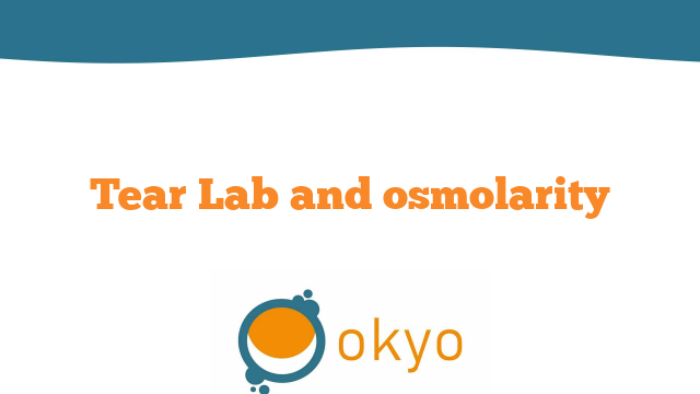 Tear Lab and osmolarity