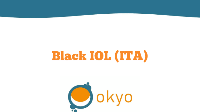 Black IOL – L. Buratto